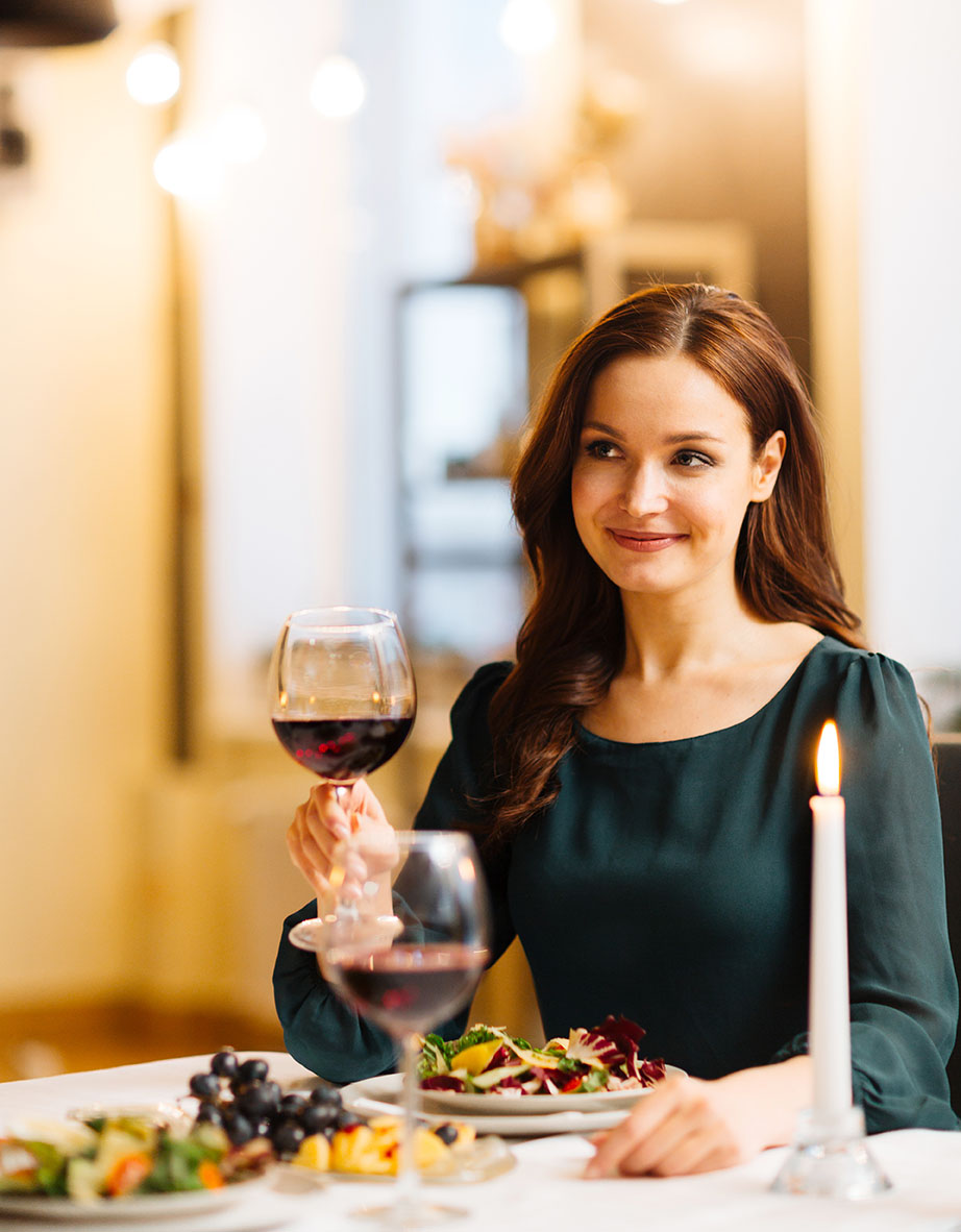 restaurante clientes felices